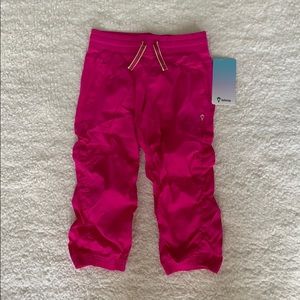Ivivva Live to Move Crop - Hot Pink size 12 Girls